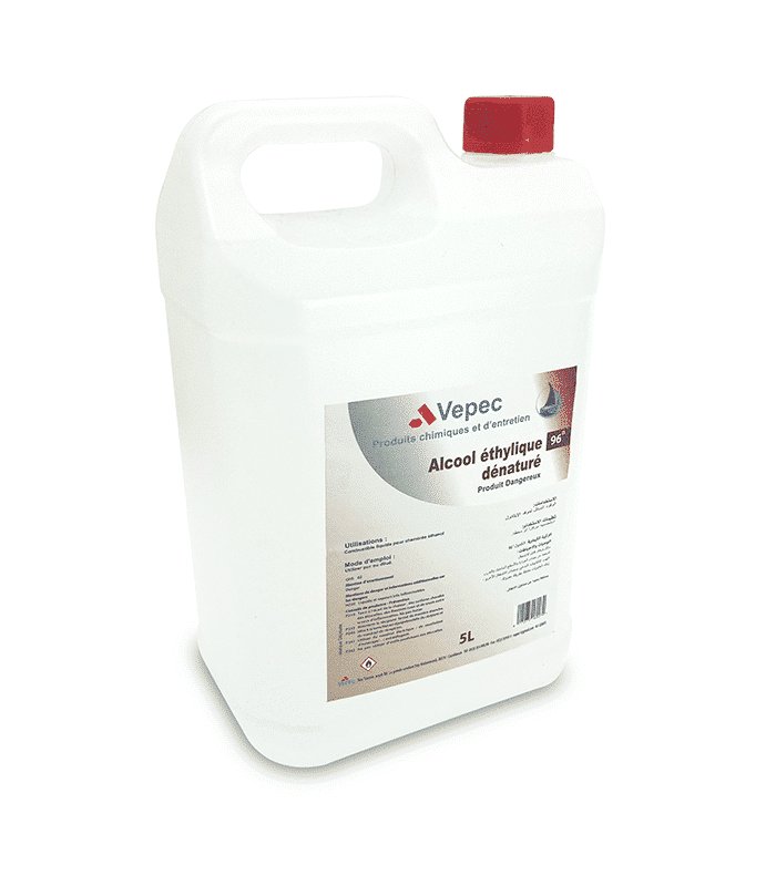 [LND-970595] Alcool éthanol 96° Bidon de 5 L